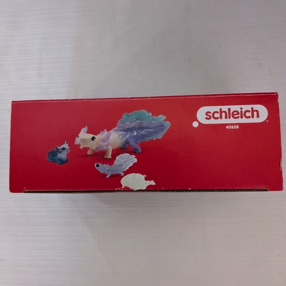 Schleich Bayala Axolotis Salamander fantasy figures set of 3 - Picture 7 of 8